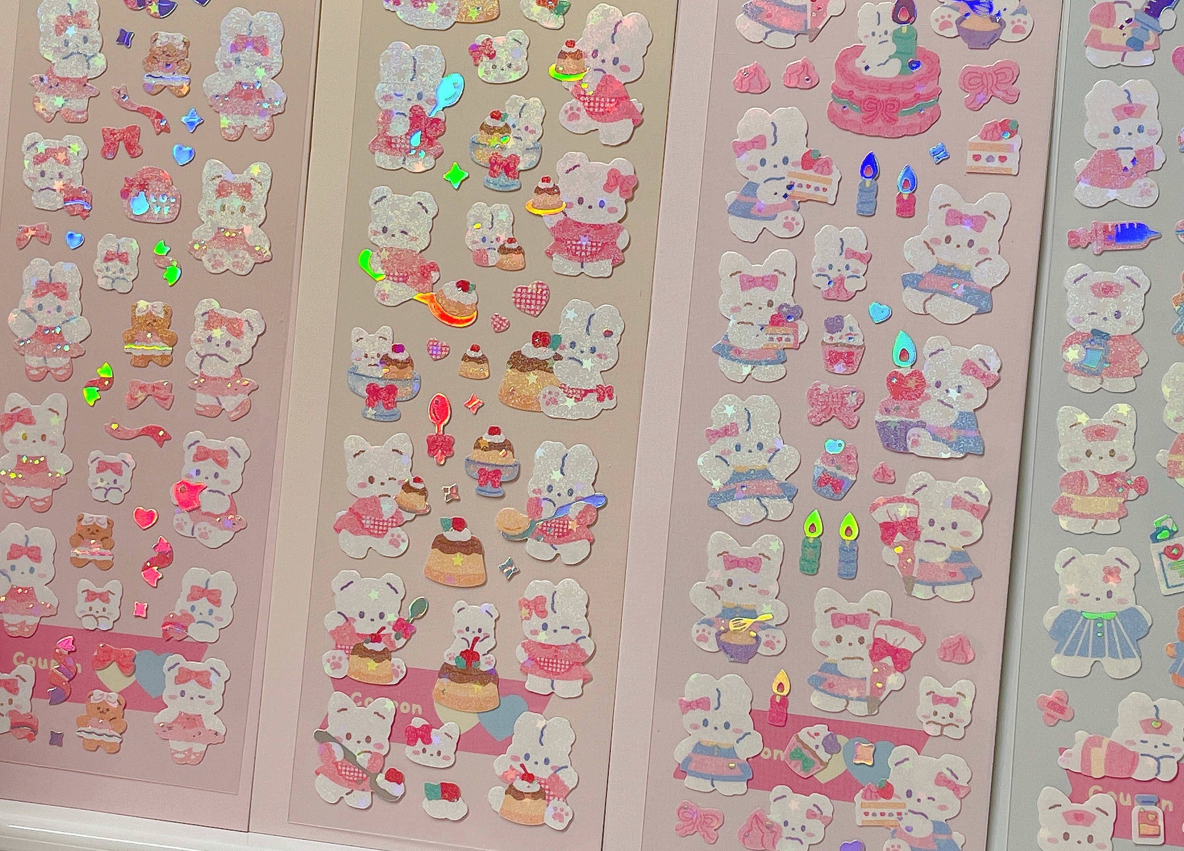 Kawaii Bunny Toploader Sticker